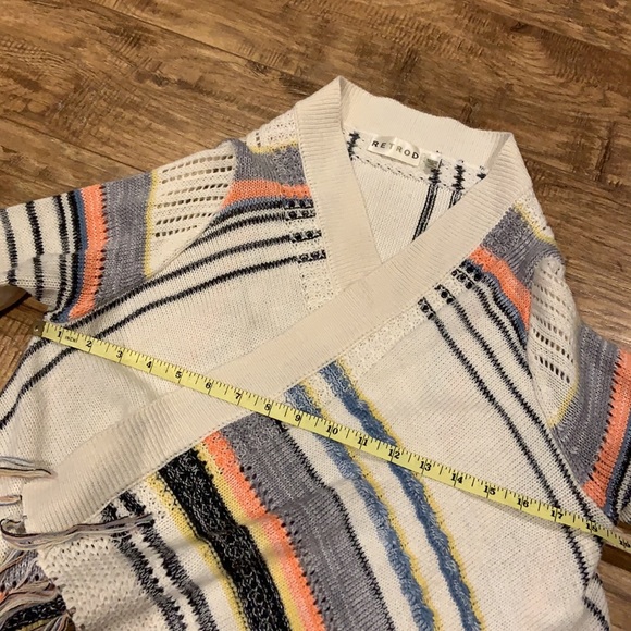 Retrod colourful striped Cardigan - Picture 10 of 10